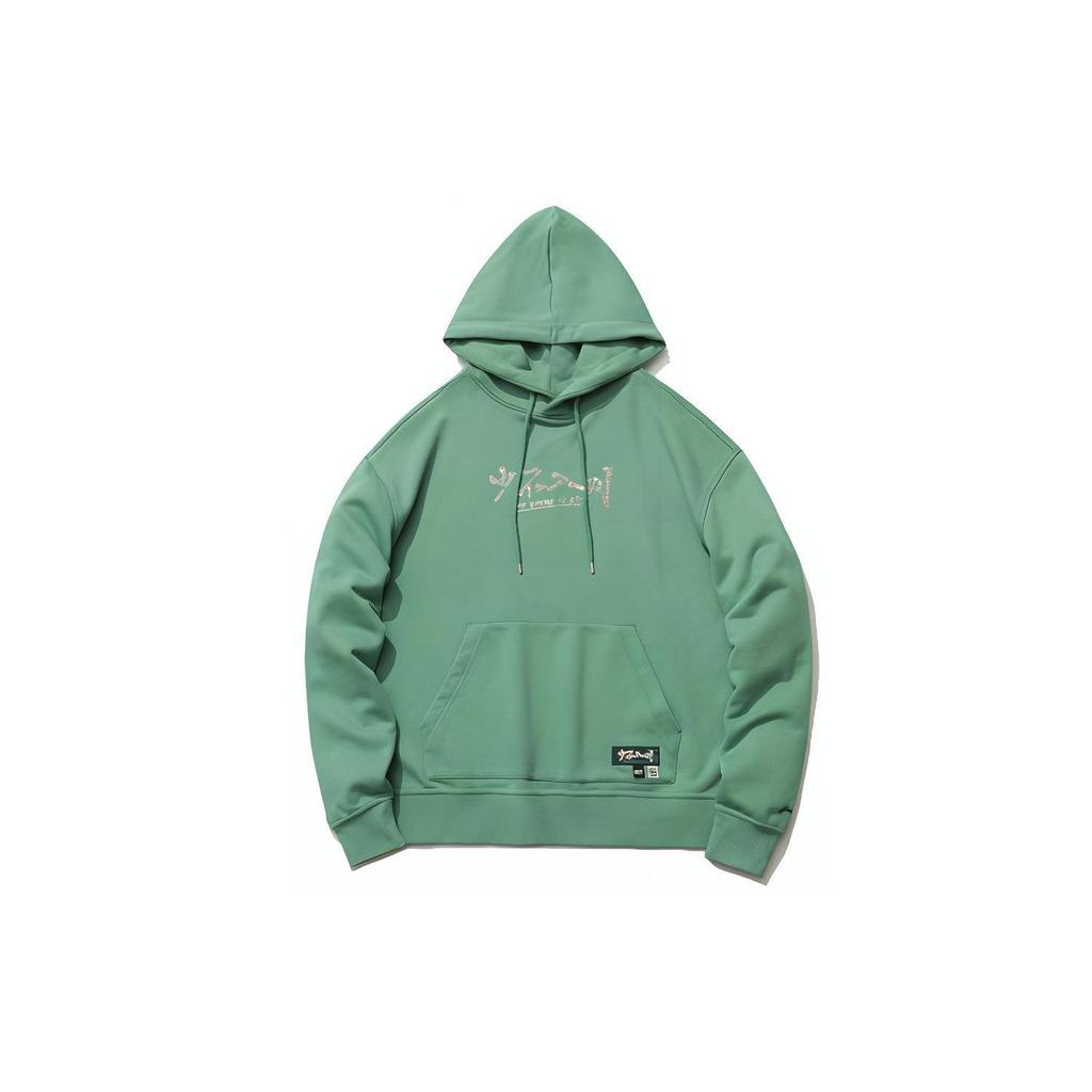 Li Ning Anti-Five Casual Sports Hoodie Unisex Hoodies Light-Aqua-Green AWDR423-1