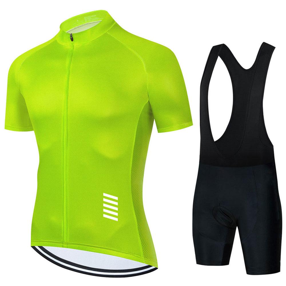 Мужская одежда для велоспорта с коротким рукавом Ropa Ciclismo Hombre Велосипедная одежда Костюм с лямками для триатлона Велосипедная форма Майка 2026 Летний дышащий костюм для велоспорта Комплект