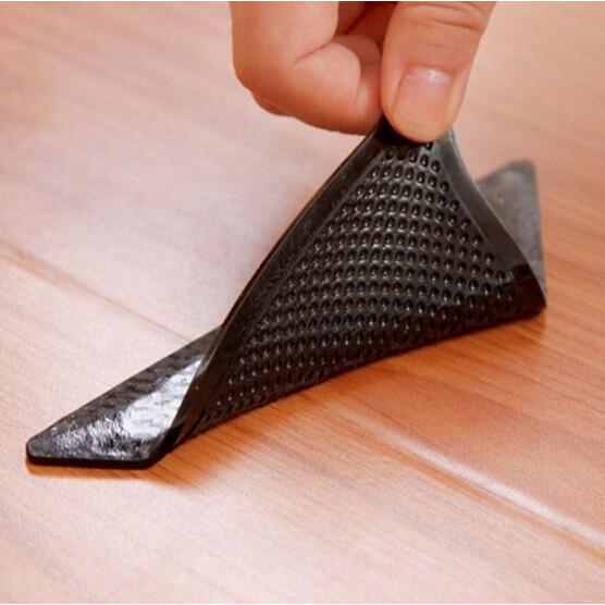 Ruggies Коврики Треугольной Формы Противоскользящие Наклейки 4+4 Двусторонняя Клейкая Основа