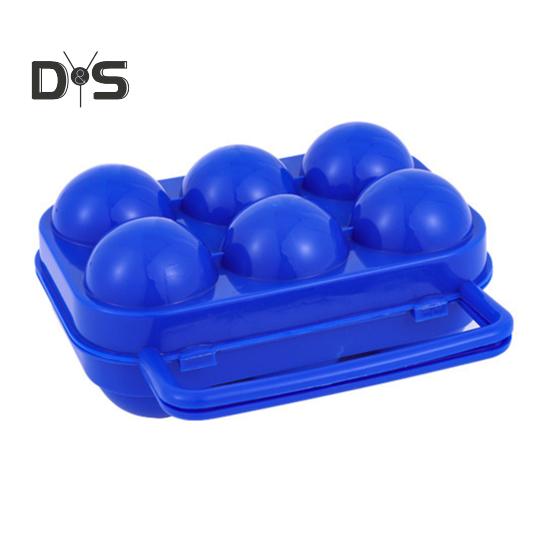 Портативный контейнер для яиц, прочный, 2/4/6 сеток, ящик для хранения яиц, кухонный, для кемпинга, пикника, складной, держатель для переноски, держатель для переноски