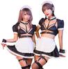 Clearstone SugarWhip Cosplay Halloween Fetish Maid Black Women's