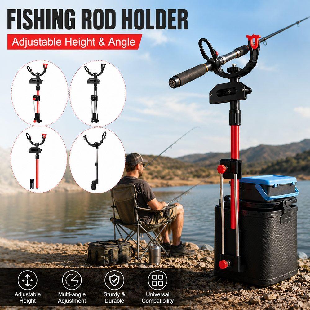 Bucket Mount Iso Rod Holder Cross-Country Design Bait Raft Rod Holder Road Slip Holder Sea Fishing
