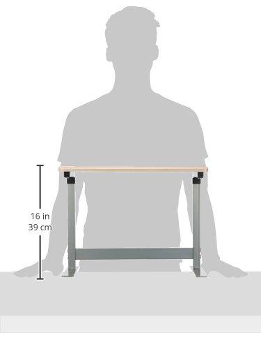 Nakabayashi Desktop Rack, Printer Stand, Monitor Stand, 50cm Wide, Natural Wood Grain, PRK-101NM