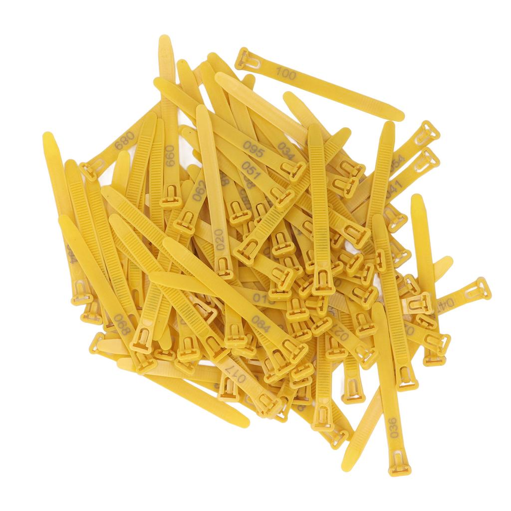 Chicken Leg Rings 1 100 Numbered Chicken Identification Leg Bands Tags Reusable for Ducks Chicks Chicken Pigeons Goose