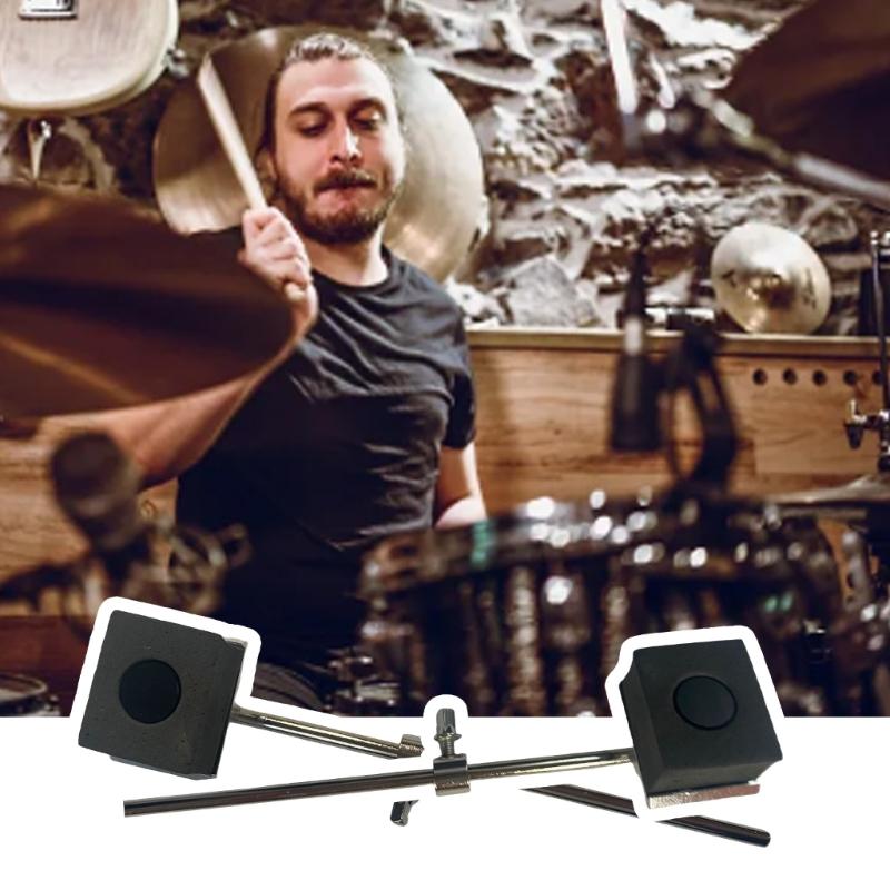 Колотушка для педали бас-барабана Замена Профессиональная колотушка для педали бас-барабана Регулируемая головка молотка Колотушка для барабана