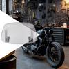 Universal Motorcycle Windshield Extension Adjustable Spoiler Clamp-On Windscreen Deflector Front Accessories Modification