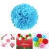 Очаровательные 9 шт. 8'' 10'' Помпоны из папиросной бумаги для стильного декора детской комнаты и праздников
