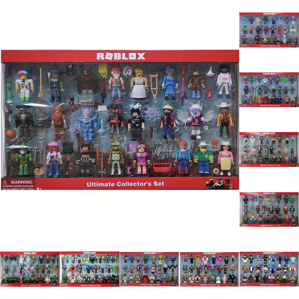 Коллекция Моделей Виртуальных Фигурок Roblox Из Пластика Для Коллекционеров И Детей