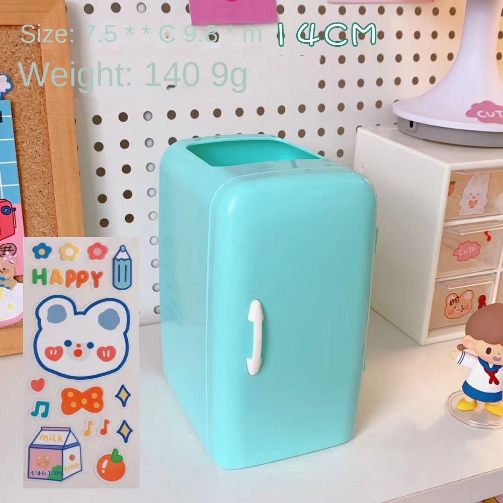 Держатель для ручек в стиле INS, креативный холодильник, симпатичный, большой емкости, настольный держатель для хранения, модный, милый, многофункциональный держатель для ручек