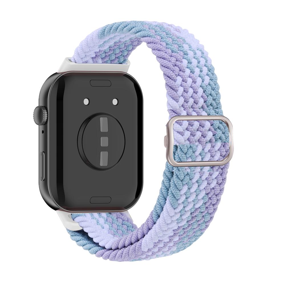 Плетеный ремешок Solo Loop для Huawei watch Fit 3 4 Аксессуары Регулируемый нейлоновый сменный ремешок браслет huawei fit3 4 pro band