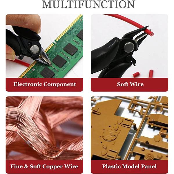 1 шт. микро резак с замком, ювелирные изделия, маленькие ножницы, мягкие кусачки, мини кусачки заподлицо, диагональный ручной инструмент