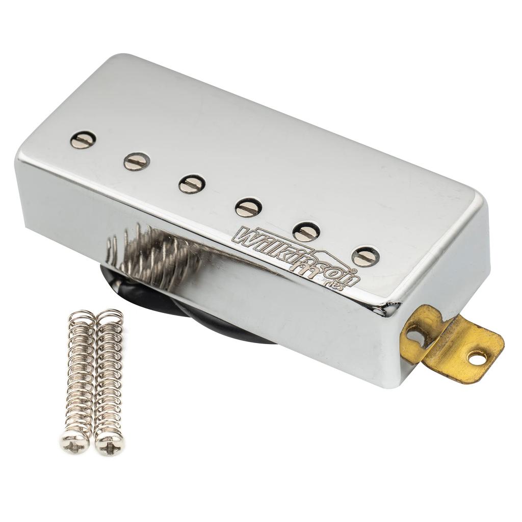 Wilkinson M Series Ceramic Guitar Pickup Mini Humbucker Bridge for Les Chrome Paul/Firebird,