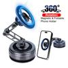 360 Degree Rotating Three-Axis Foldable Mechanical Arm Car Phone Holder Universal Mount Navigation Vacuum Magnetic Phone Stand