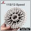 WUZEI SL CNC Шоссейный велосипед 12/11 скоростей Ультралегкая кассета 11-28/32/34/36T Велосипедная кассета Маховик 12 скоростей K7 Гравийная 11-скоростная звезда