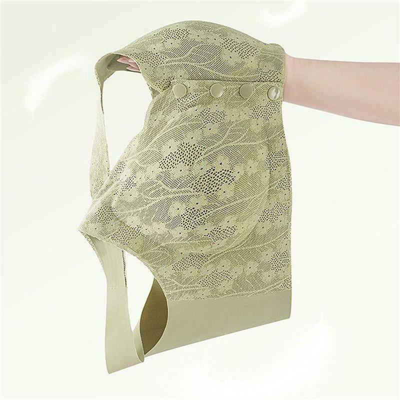 Кружевной бюстгальтер большого размера с мягкими чашками до пуговицы в нижнем белье для пожилых людей, дышащая женская майка без стального кольца