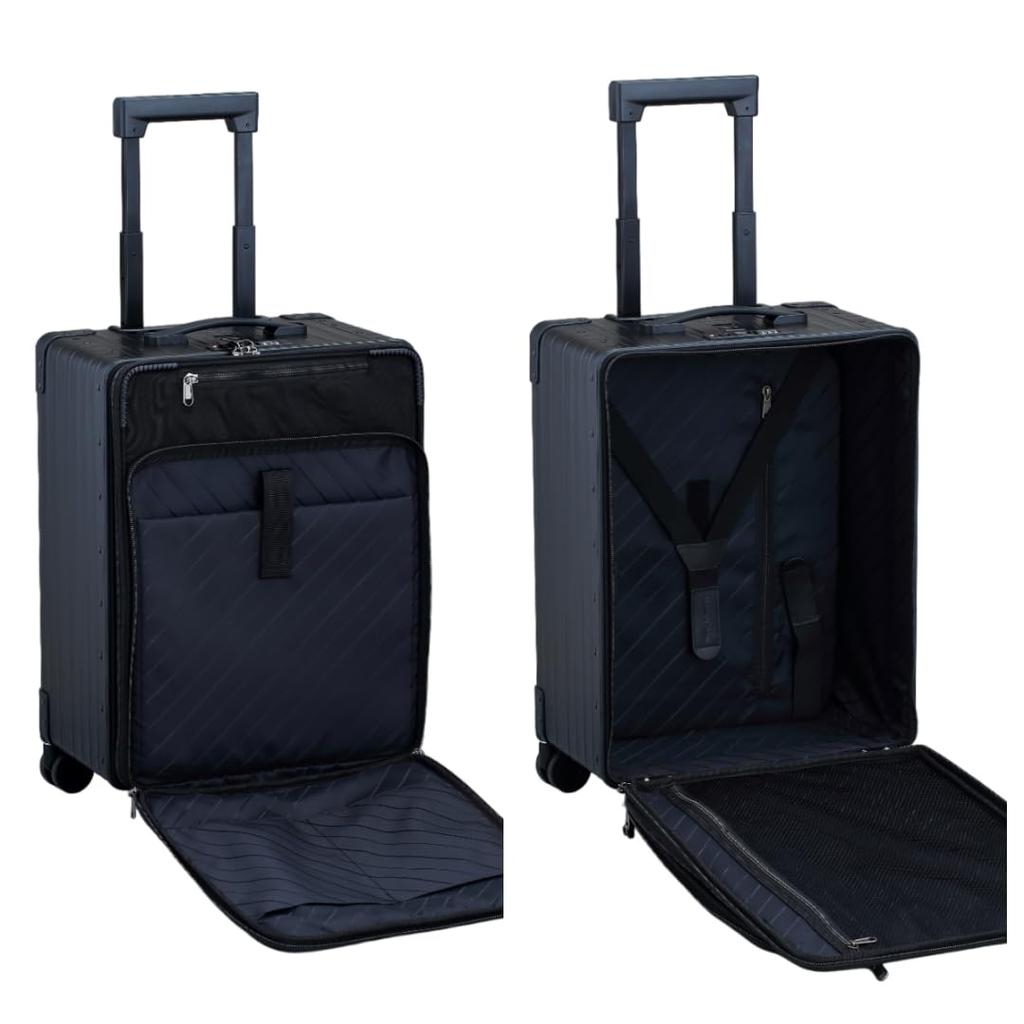 Outlet Neo Keeper Aluminum Alloy Body Suitcase Front Open Carry Case Backpack Business Rucksack Bag Front Opening Shockproof Quiet Lightweight