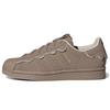Originals Superstar Synthetic Leather Low-Top Sneakers Women Sneakers Gray Brown GW4440