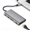 Новейший 10 в 1 Type-C к VGA USB3.0 PD адаптер для быстрой зарядки картридера-концентратора док-станции