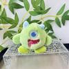 Eyed Charming Three Plush Monster Keychain Cute Backpack Pendant Adorable Gift Toy