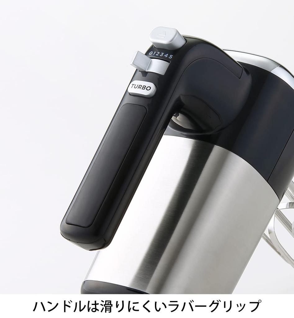 Миксер ручной электрический венчик Oishi and Associates Russell Hobbs с 5 скоростями, серебристый 2500JP