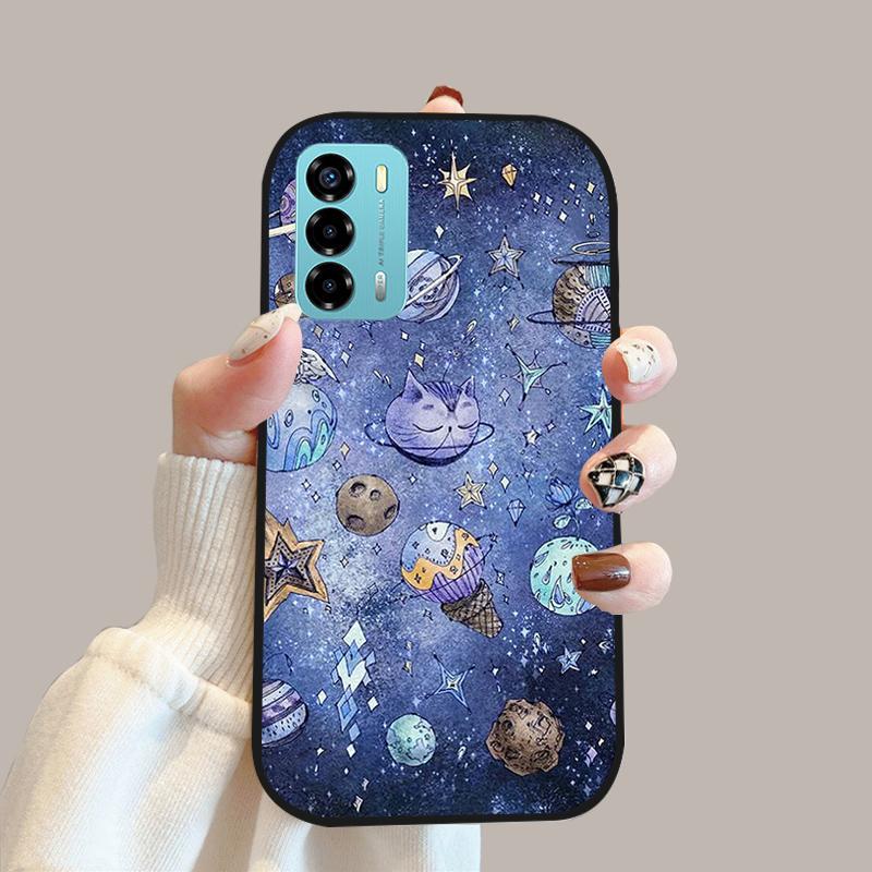 Для ZTE Blade V40 Vita Модный Чехол 8045 Мягкая Силиконовая Задняя Крышка Для ZTE Blade A72 Чехол A 72 4G Телефон Защитный Fundas Para