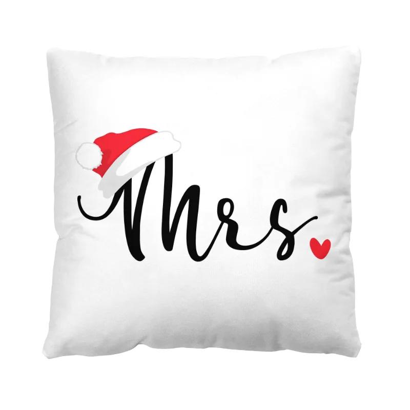 Рождественский декор для дома, наволочка для подушки 40/45/50/60 см, диван, офис, сиденье, автомобиль, подушка для спальни, общежития