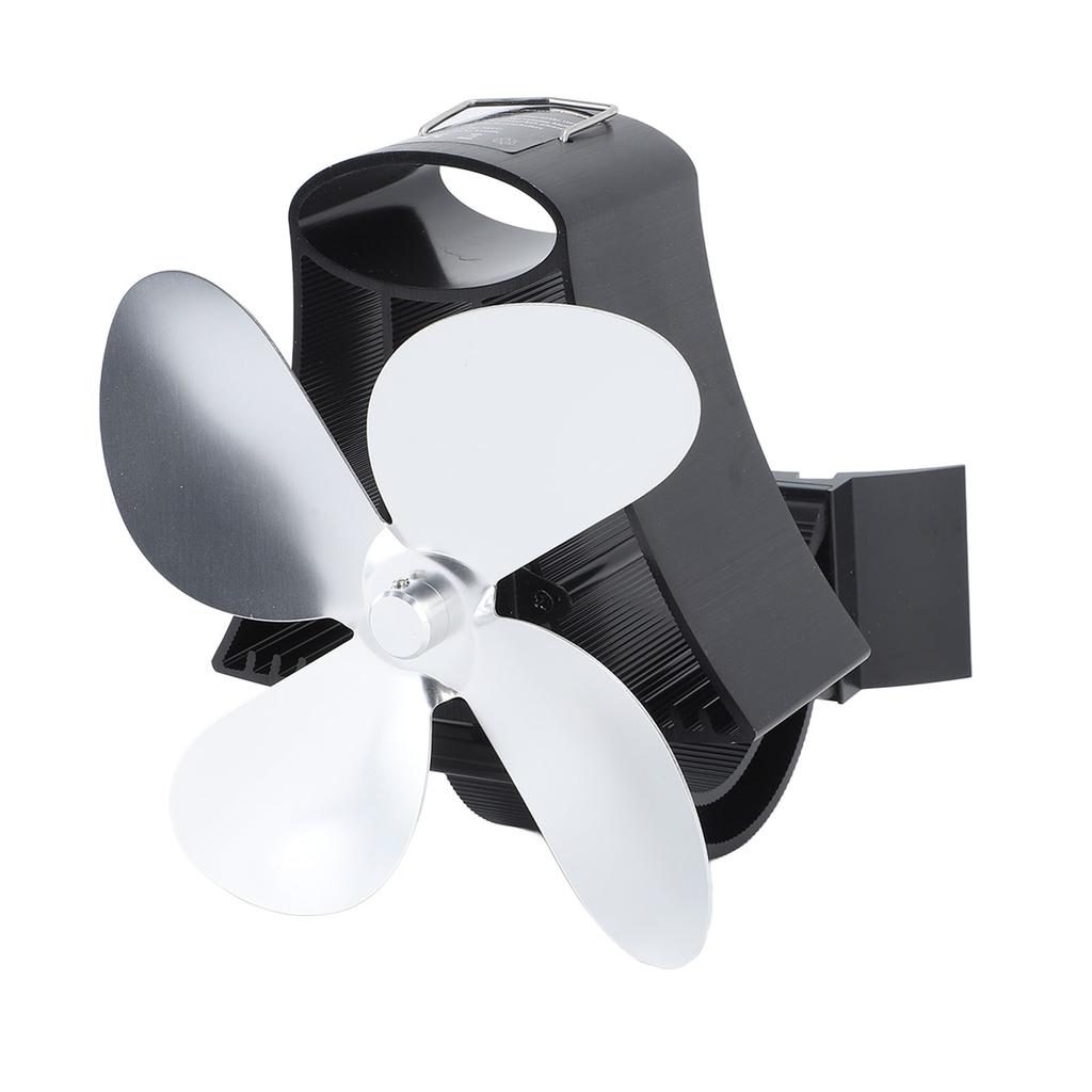 Трубный вентилятор для камина Магнитная установка Самогенерируемое электричество Настенный Тихий Безопасный 4