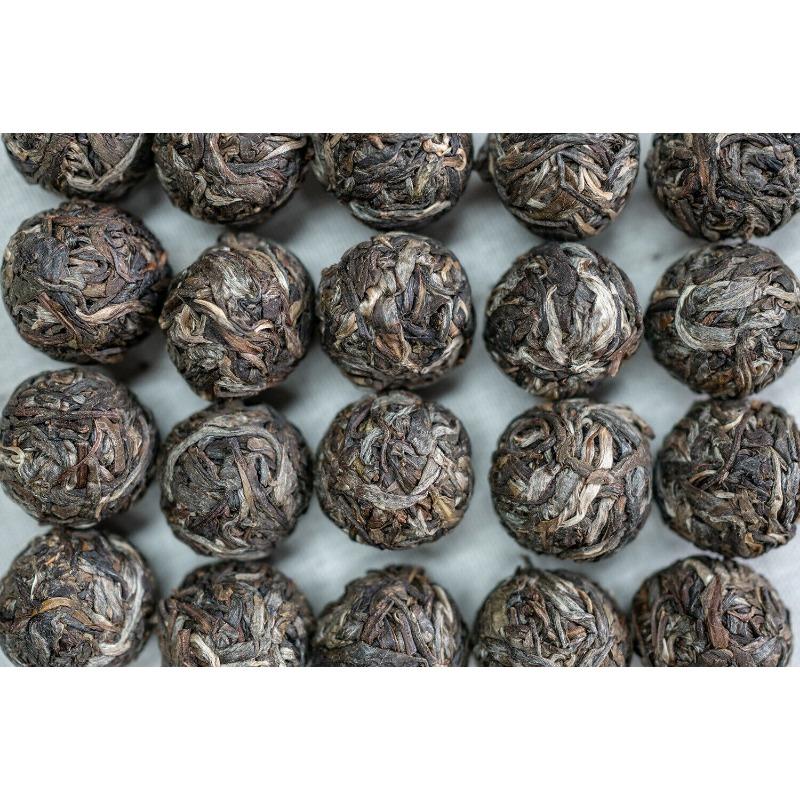 500г 8г чакунь Иу Жемчуг Дракона Пуэр Сырой чай Жемчуг Дракона ручной работы Туоча