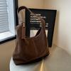 Frosted Retro Fashion Shoulder Bag Pure Color Casual Autumn and Winter Special Bag