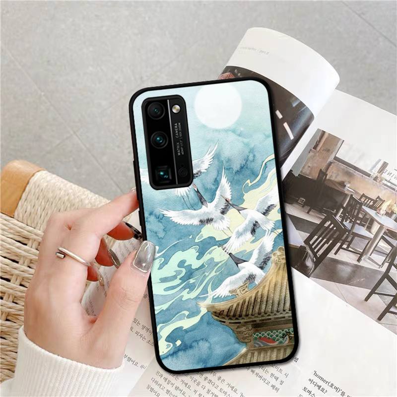 Чехол для телефона в японском стиле Art Japan для Huawei Honor V30 30 9X 7A Pro View 20 10 9 Lite 10I 8C 8X 5A Play Cover
