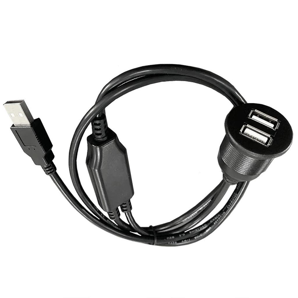 Более быстрая и эффективная зарядка Двойные порты USB Панель для скрытого монтажа Автомобильные аксессуары Поддержка передачи данных или зарядки