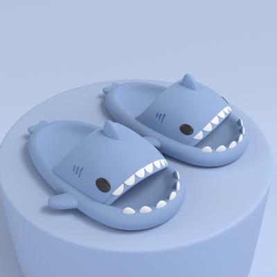 Тапочки Shark для дома, ванной, пар, домашняя одежда на толстой подошве, мужские сандалии и тапочки