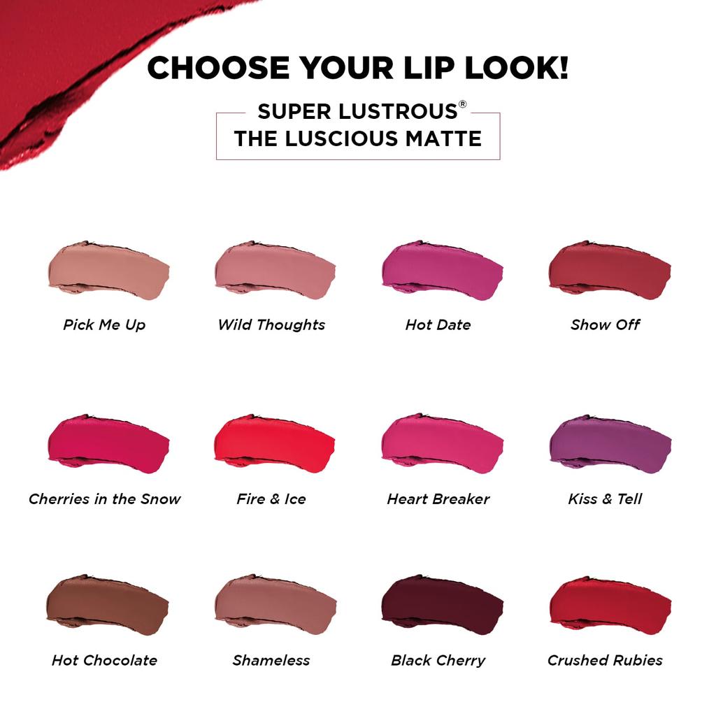 Губная помада Revlon Super Lustrous The Luscious Mattes