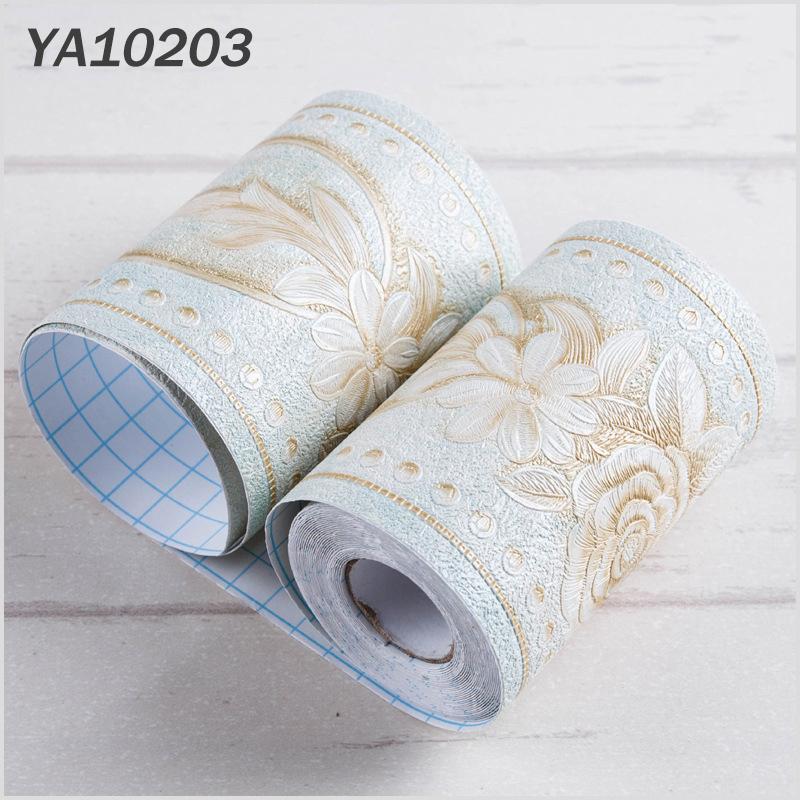 5 метров ПВХ самоклеящийся бордюр узор наклейка настенный плинтус талия декор водонепроницаемый кухня ванная плитка настенные наклейки