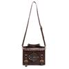 Johnature Women Bag Pu Leather Steampunk Industrial Retro Handbag Large Capacity Hasp Female Shoulder Messenger Bags