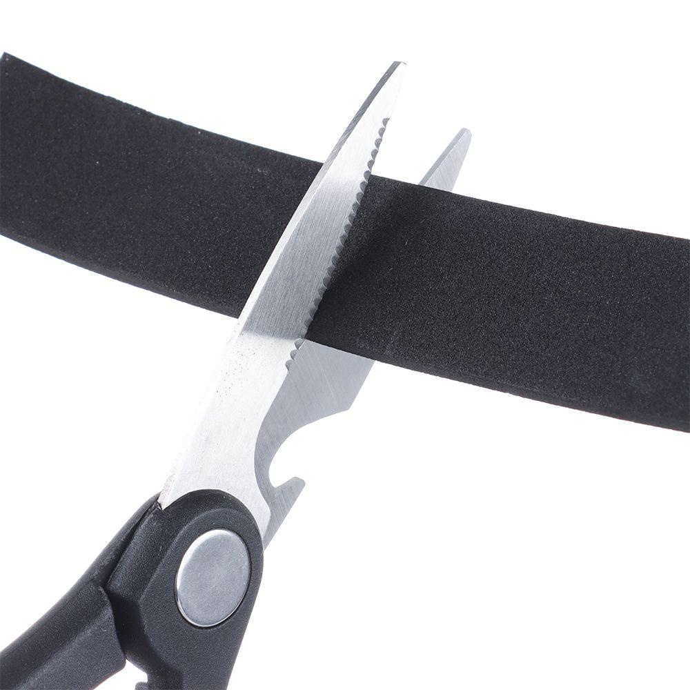 Звукоизоляция Уплотнительная лента для окон и дверей Пенопластовая губка Односторонняя клейкая резиновая лента