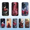 H-Hollow Knight Silksong Чехол для телефона для iPhone 16,15,14,13,12,11 Plus,Pro Max,XS,X,XR,SE,Mini,8,7, Мягкий силиконовый черный чехол