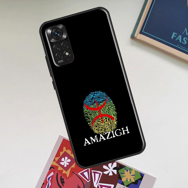 Amazigh Symbol Berber Academy Case For Xiaomi Redmi Note 14 13 12 11 9 10 15 Pro Plus Redmi 15 15C 14C 13C 12C 10C Cover
