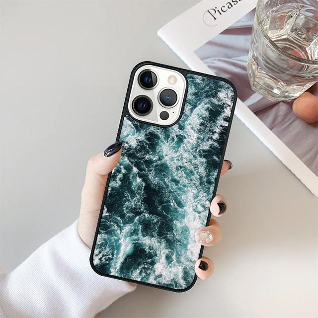 Волны Морская вода Ракушка Для iPhone 17 Air 15 16 14 13 12 Pro Max 11 Pro Max Plus Чехол для телефона