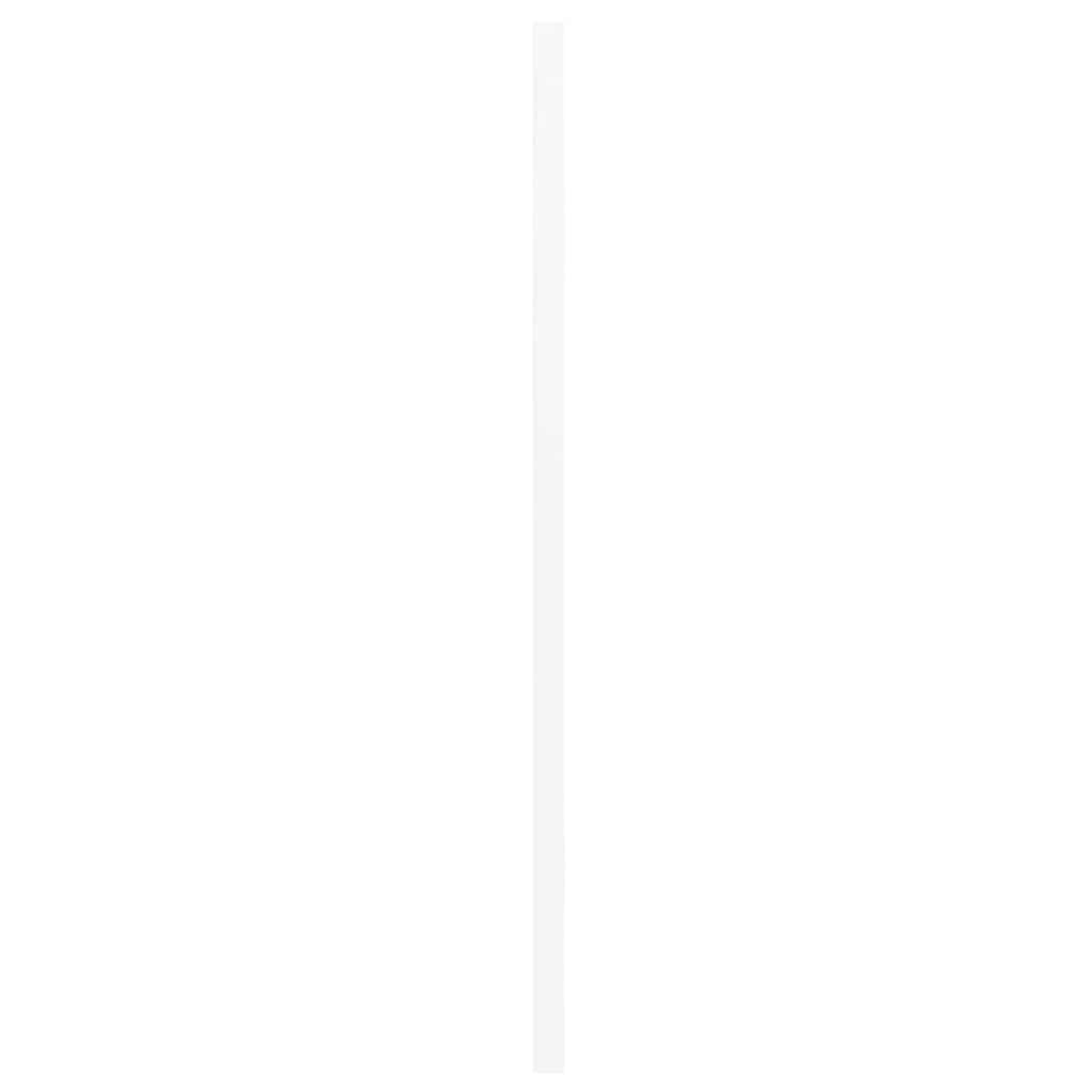 Slatted Design Cabinet Door White 61.5 x 29.5 cm