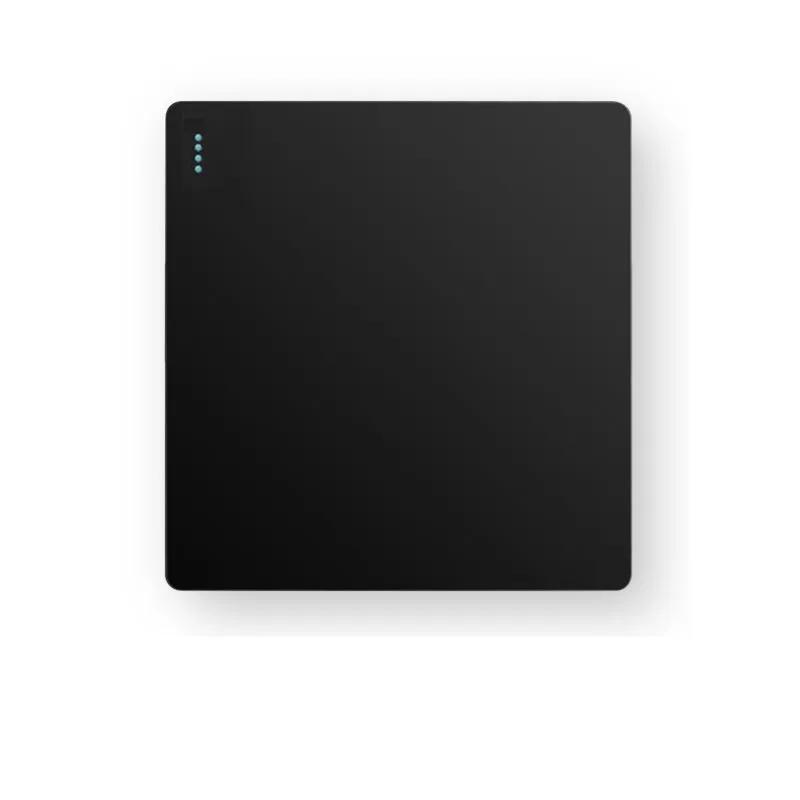 Depoguye Black Wall Power Button,International General Push Button Light Switch, Villa Hotel On Off Switch 220V 86mm*86mm