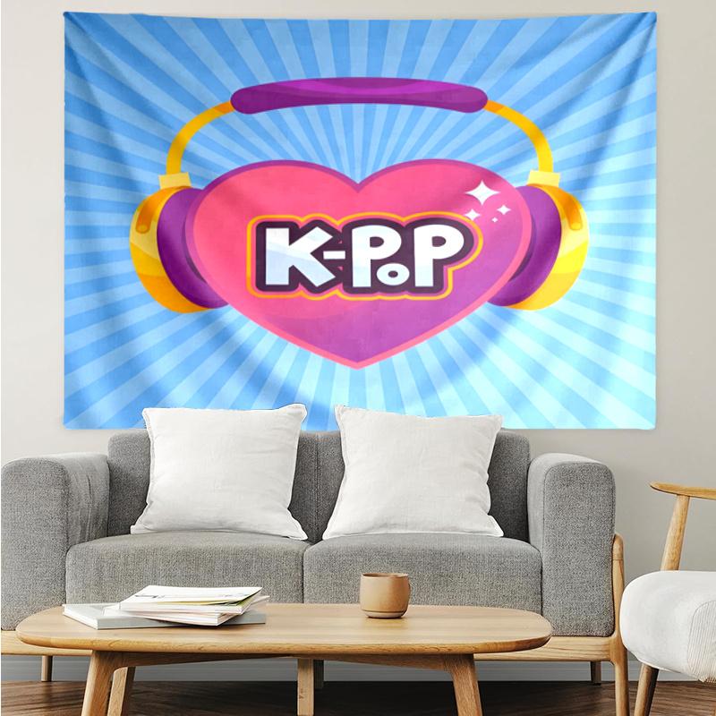 Kpop Wall Hanging Tapestry Wall Cloth Tapestries Decor Wall Bedroom Decoration