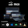 CME U6MIDI Pro USB MIDI-интерфейс с поддержкой 3 MIDI Thru, 3 входа/3 выхода, маршрутизатор, маппер, фильтр, объединение, разделение,