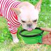 Durable TPR Portable Pet Food Bowl for Cats And Dogs Silicone Collapsible Travel Outdoor Water Food Bowl for Pets