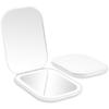 LED Makeup Cute Handheld Folding Adjustable Easy To Carry 1X/3X Double-Sided Mirror, Compact, Magnifying, Portable, Mirror, Mirror, Mirror,