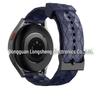 Универсальный силиконовый ремешок с футбольным узором для Samsung Watch5, Huawei Watch GT, Garmin, Polar (20 / 22мм)