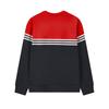 Fila Heritage Classic Модный колор-блок Удобный Универсальный Вязаный пуловер с круглым вырезом Толстовка Мужская толстовка Legendary-Blue F11M548202FNV