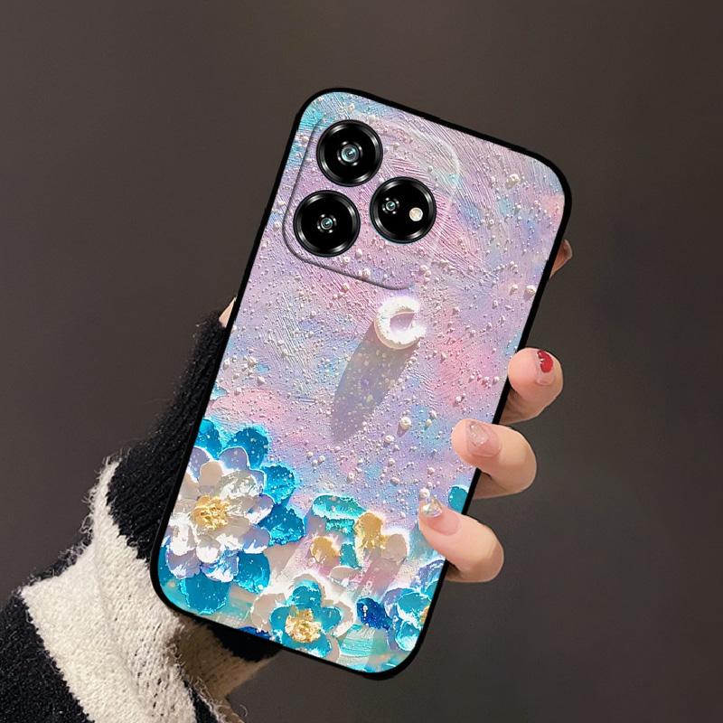 Чехол для ZTE Axon 60 Lite Модный Роскошный Животные Мягкий ТПУ Защитный Силиконовый Чехлы Для ZTE Axon 60 Lite Задняя Крышка Сумка для Телефона