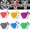 20pcs Protective Car Tyre Screw Covers Bolts Covers Anti Rust Nuts Dust Caps Protectors