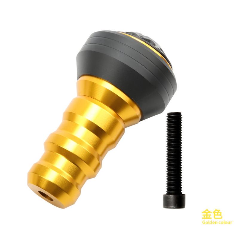 Защитные слайдеры рамы мотоцикла 10 мм Универсальные из алюминиевого сплава с ЧПУ Защитная дуга от падений Скутер